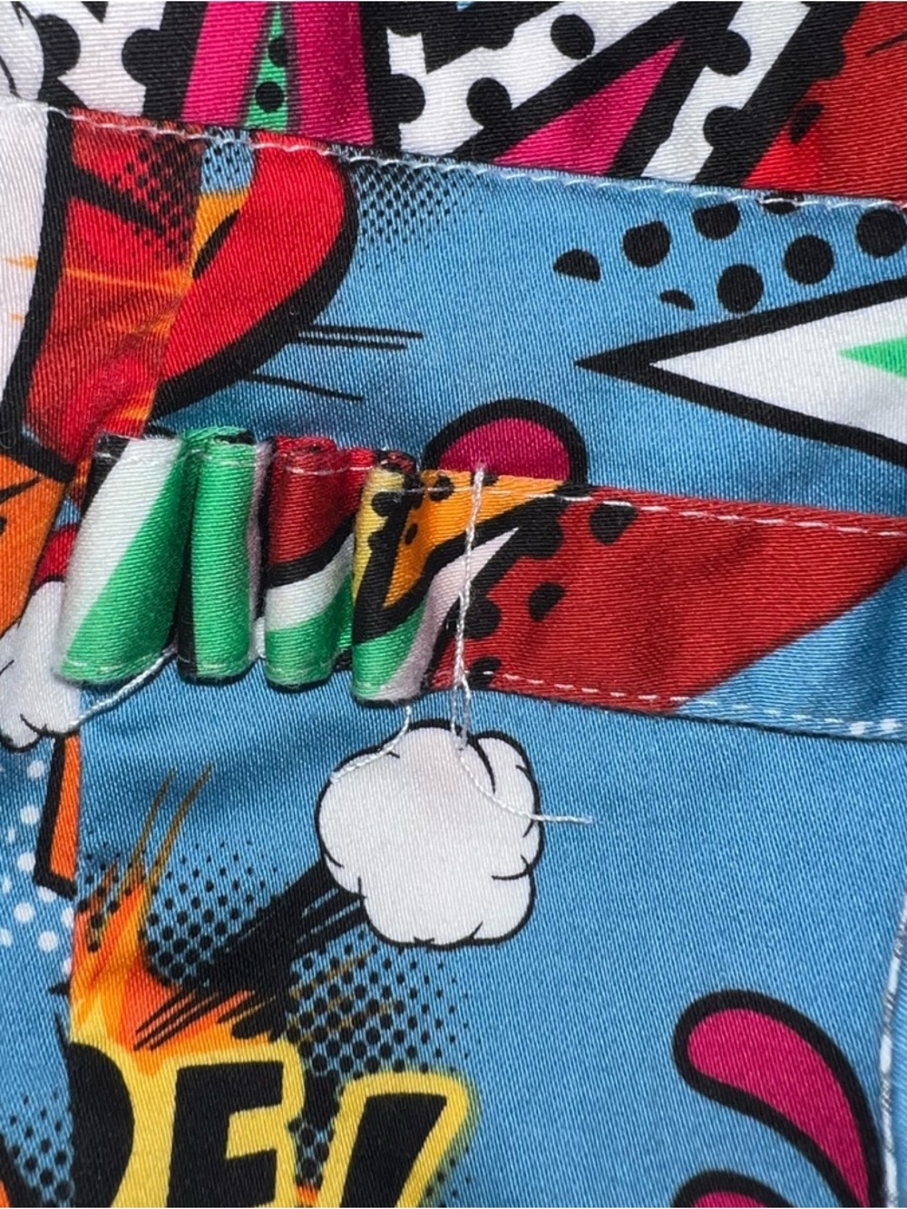 Royal & Awesome Men’s Golf Shorts Comic Print Colorful Statement Performance 34 - Picture 5 of 8